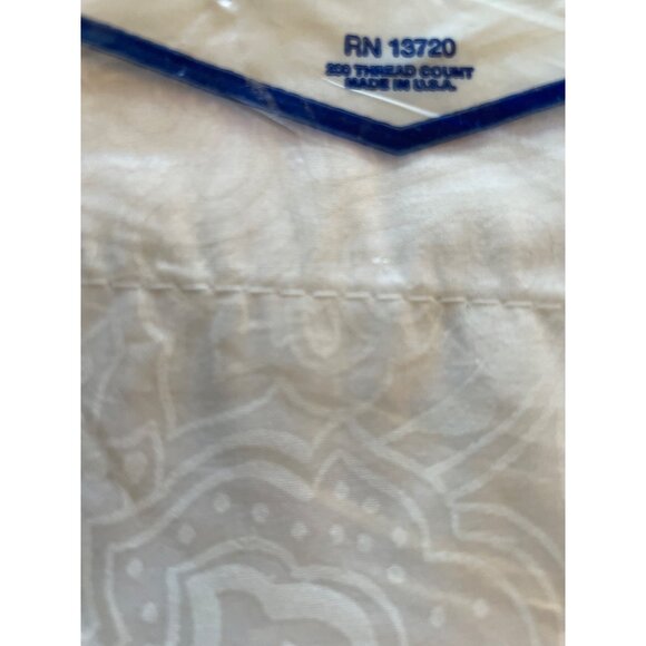 Vintage Wamsutta No-Iron Percale King Pillowcases 60% Combed Cotton 40% Polyeste - Picture 9 of 11